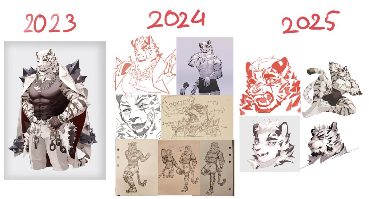 my Mountain art 2023 - now
kinda improved :3 there's still more of him but i'm lazy to find :))
.
#furry #furryarts #furryartwork #art