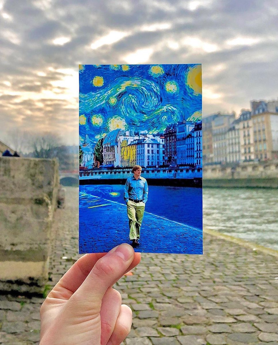 Hay gente por ahí, de una magia sin igual. Les quiero dejar 20 películas y localizaciones, que he encontrado por internet♥️
Creo que les va a gustar este hilo🧵👇🏼

1. Midnight in Paris/ Río Sena, París (Francia)🇫🇷