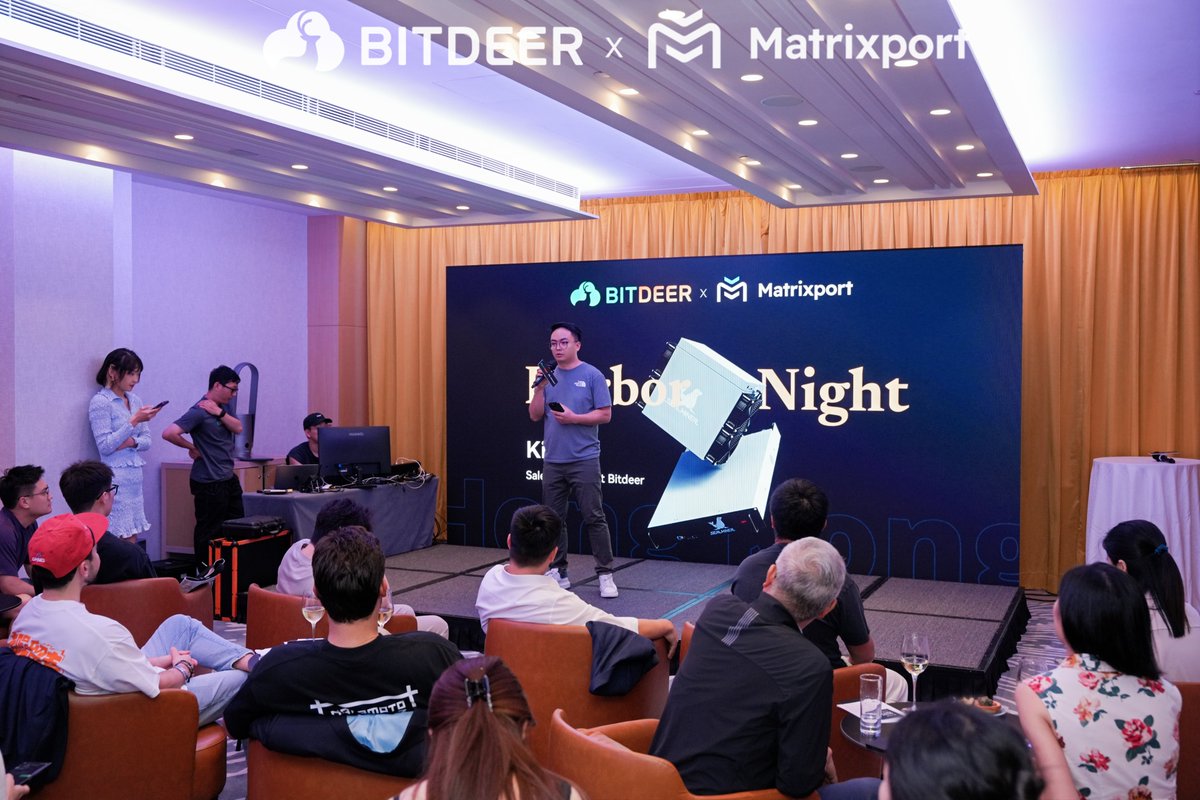 BitdeerOfficial's tweet image. We came. We mined. We toasted. 🥂
Harbor Night in Hong Kong was everything we imagined — and more. 🇭🇰
Thanks to everyone who joined us!
Singapore, you&apos;re up next. 🇸🇬
#BitcoinMining #SEALMINER #Bitcoin #BTC #HongKong #Singapore