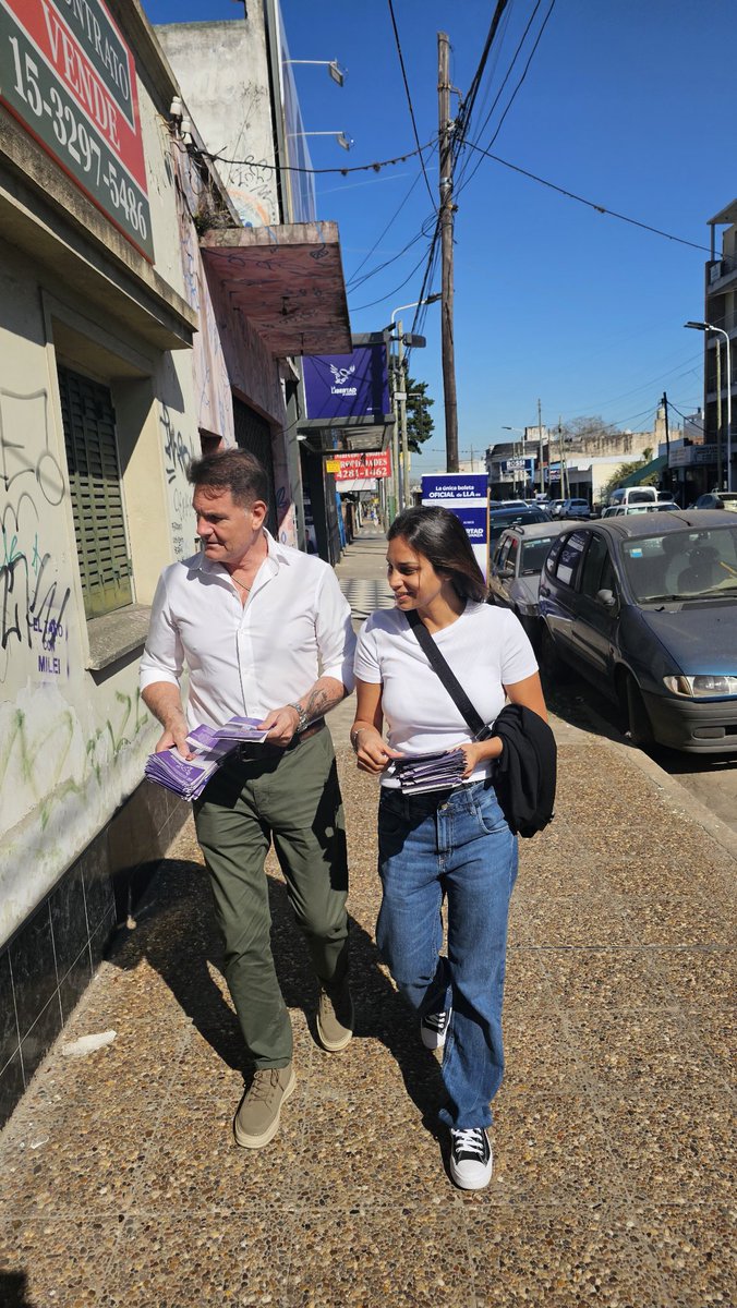 Seguimos recorriendo Esteban Echeverría con <a href="/marcelomazzeo/">Marcelo Mazzeo</a> y <a href="/Melibaio/">Melina Baio</a> VLLC 🦁💜