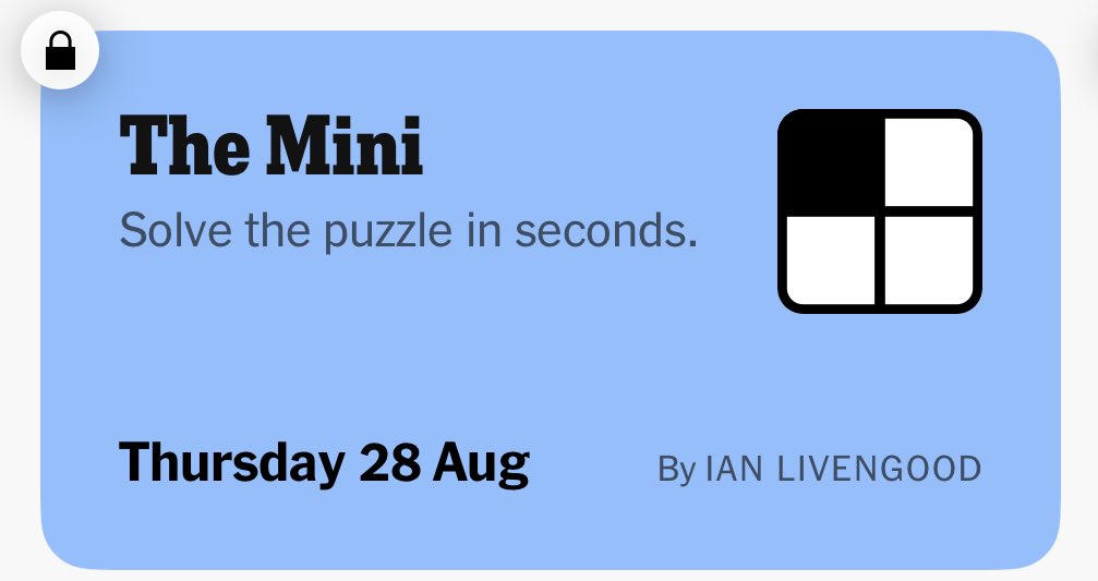 does the NYT know they have ruined my life with this