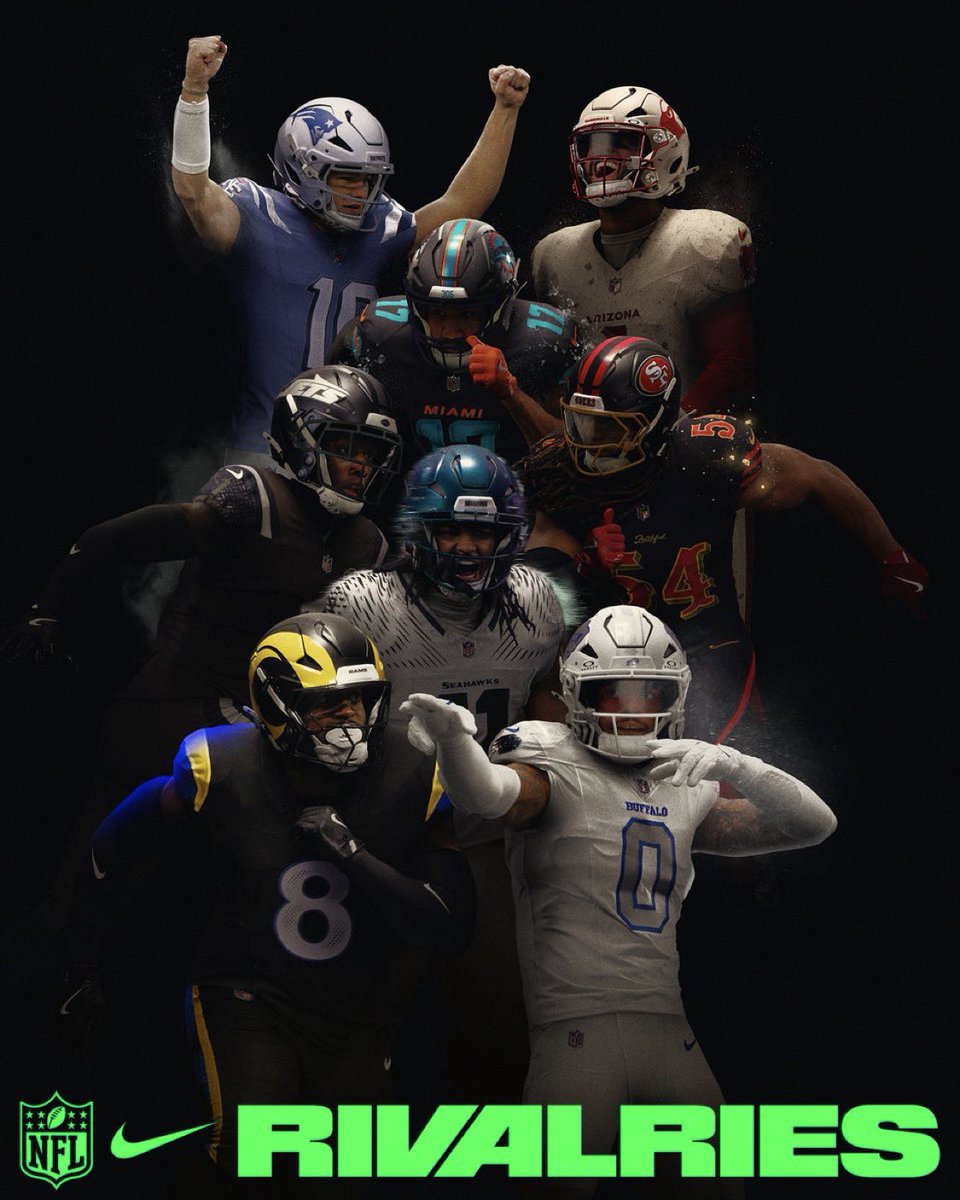 Se o seu time não está na linha Rivalries desse ano, confira a programação para os próximos anos para preparar o cofrinho. 

2026 (AFC South e NFC North)
2027 (NFC East e AFC West) 
2028 (AFC North e NFC South).