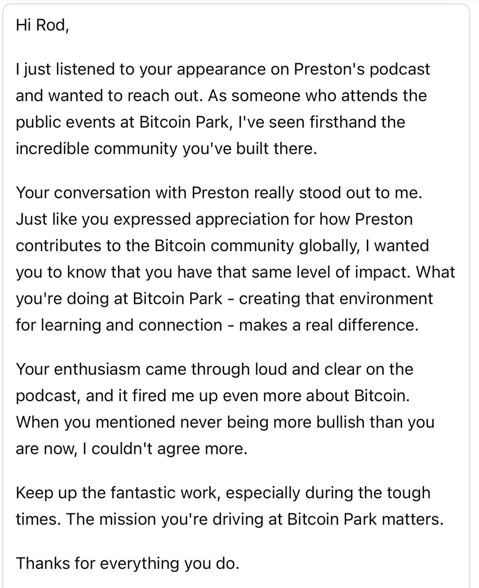 ❤️ TY <a href="/PrestonPysh/">Preston Pysh</a>