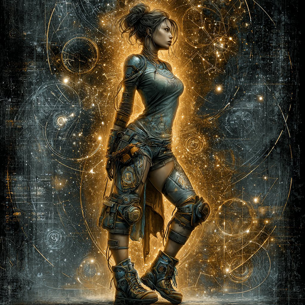 Today's Daily Theme is: esoteric neon on #midjourney 
#CzechAIArtists #AI #Midjourney #Aiartcommunity #AIart