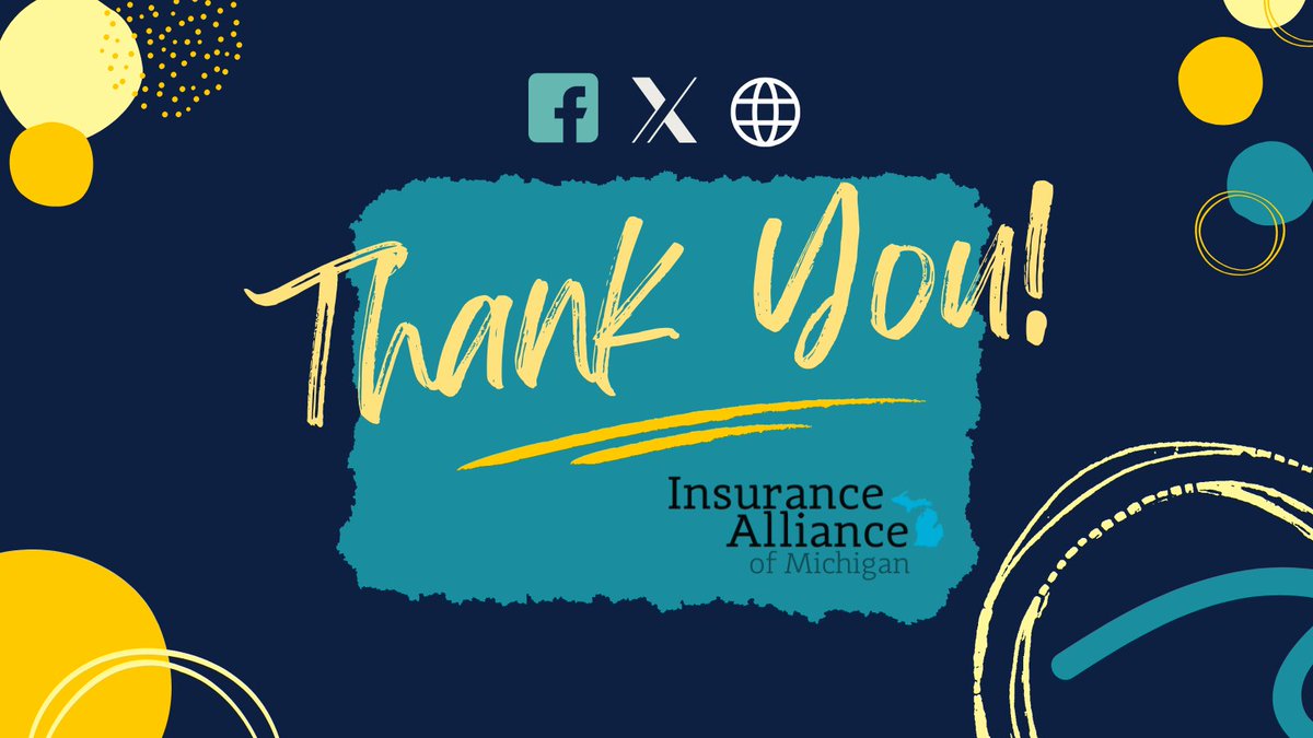 Thank you for your support on X! Make sure you’re following us on Facebook: facebook.com/insuranceallia…

To contact us, visit our website: insurancealliancemichigan.org/contact