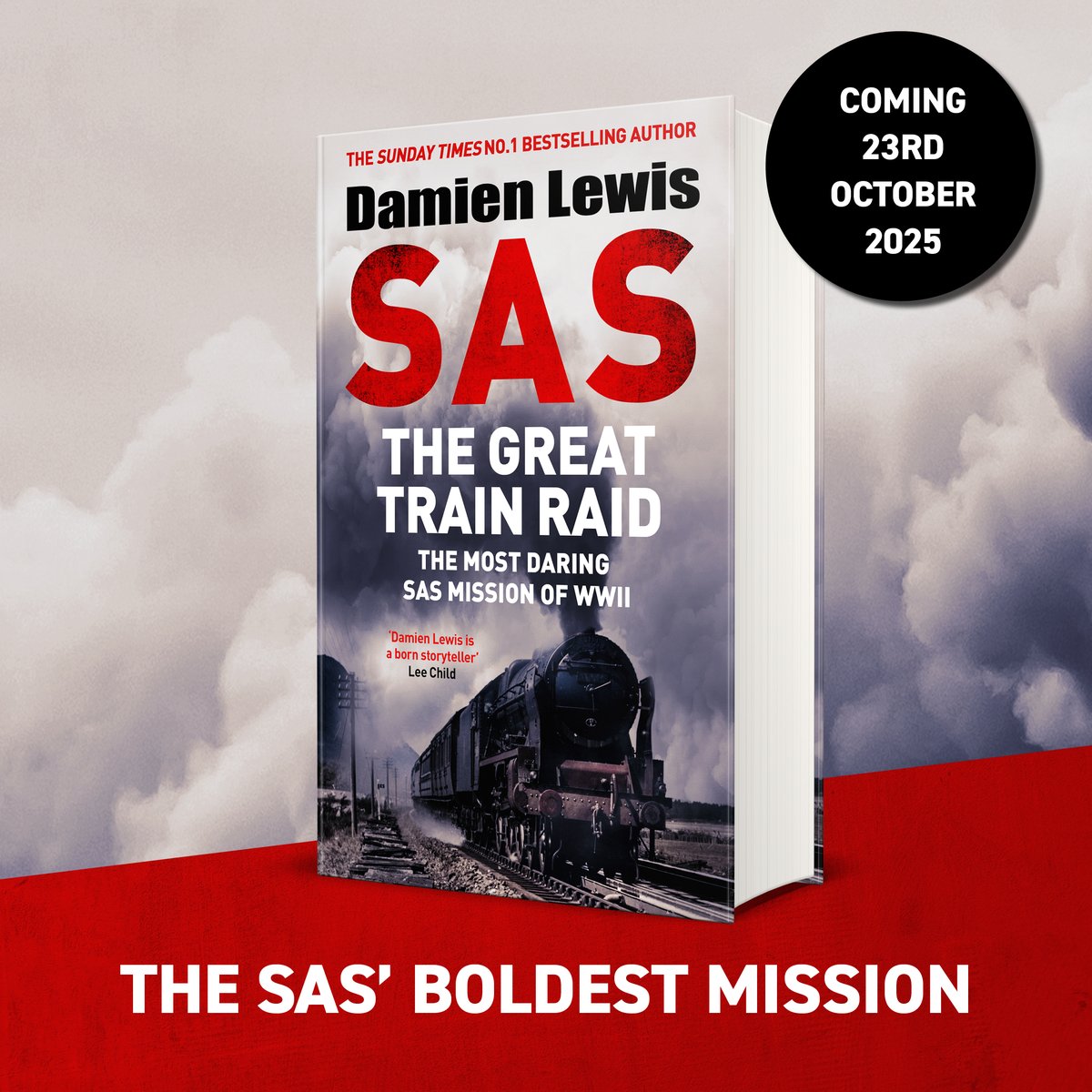 QuercusBooks's tweet photo. A mission so secret that the only published record was a brief mention in a niche annual decades after the SAS formed...

Now @authordlewis has unearthed all the incredible details which showcase the SAS at their finest.

Pre-order THE GREAT TRAIN RAID: https://t.co/7WW1o7B2oH https://t.co/EH4zXZ41sP
