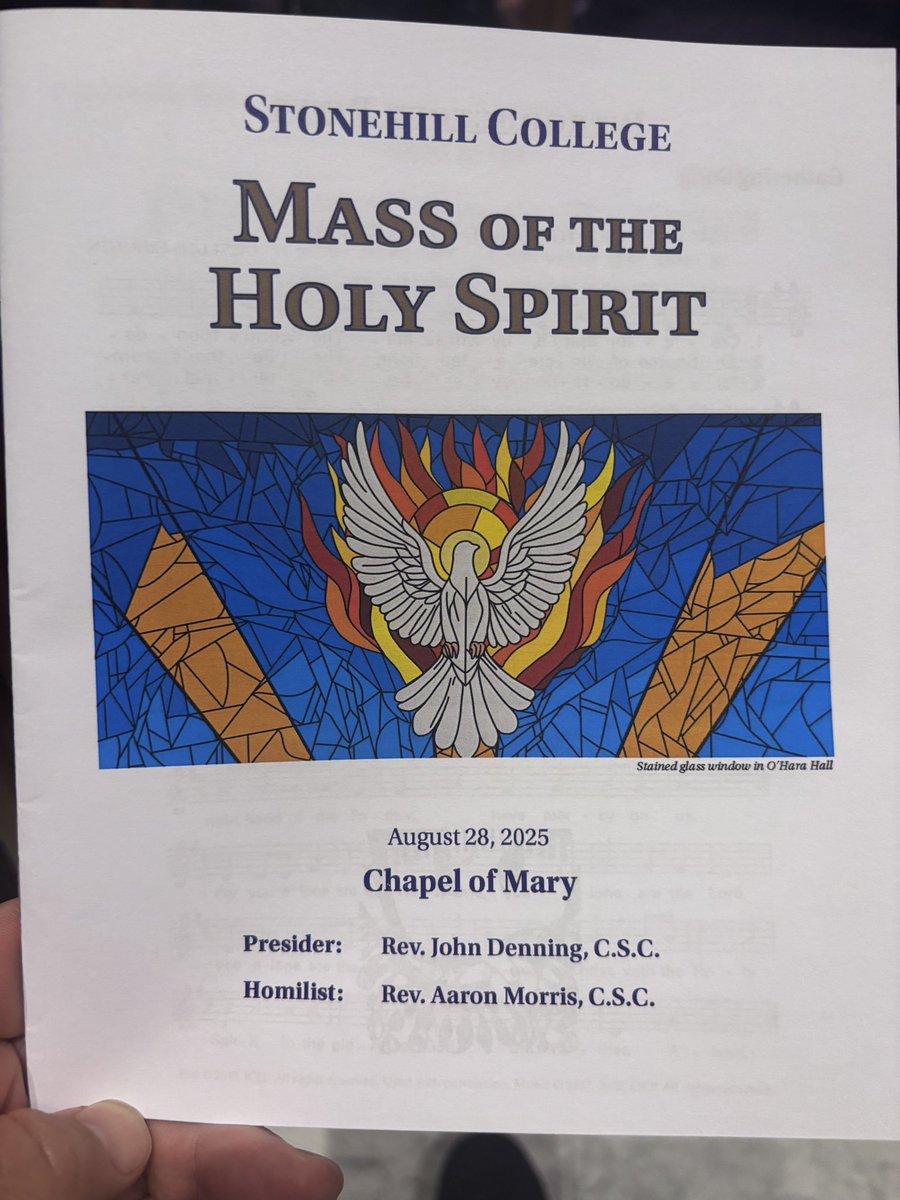 A beautiful Mass of the Holy Spirit kicks off Stonehill’s First Annual Day of Scholarship &amp; Faith