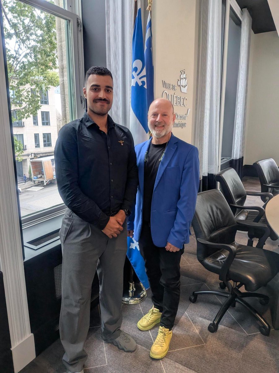 Le CIJA (@cijaqc) on Twitter photo Ce matin, notre collègue <a href="/juliencorona1/">Julien Corona</a> a pu rencontrer David Weiser, conseiller municipal du district du Plateau et membre du conseil exécutif de <a href="/villequebec/">Ville de Québec</a>, afin de discuter du soutien continu que nous devons tous apporter au vivre-ensemble et aux luttes pour les droits Ce matin, notre collègue <a href="/juliencorona1/">Julien Corona</a> a pu rencontrer David Weiser, conseiller municipal du district du Plateau et membre du conseil exécutif de <a href="/villequebec/">Ville de Québec</a>, afin de discuter du soutien continu que nous devons tous apporter au vivre-ensemble et aux luttes pour les droits