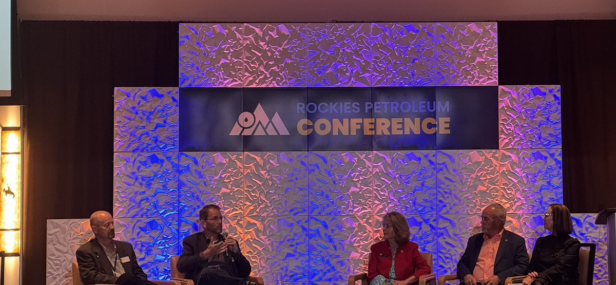 State legislative actions play a huge role in the industry across the Rockies. Thank you to Sen Rothfuss &amp; Rep Heiner of WY, Sen Kirkmeyer of CO &amp; Sen Winterton of UT for joining the Rockies Petroleum Conference. Shout out to <a href="/WesternEnergy1/">Western Energy Alliance</a>’s Melissa Simpson for moderating!