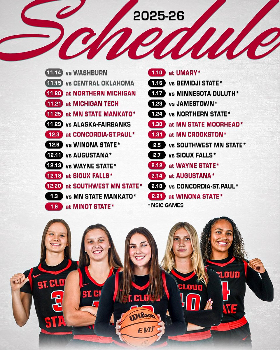 𝐌𝐚𝐫𝐤 𝐲𝐨𝐮𝐫 𝐜𝐚𝐥𝐞𝐧𝐝𝐚𝐫𝐬, 𝐨𝐮𝐫 𝐬𝐜𝐡𝐞𝐝𝐮𝐥𝐞 𝐢𝐬 𝐎𝐔𝐓‼️

See you at Halenbeck Hall this year😏
#gohuskies