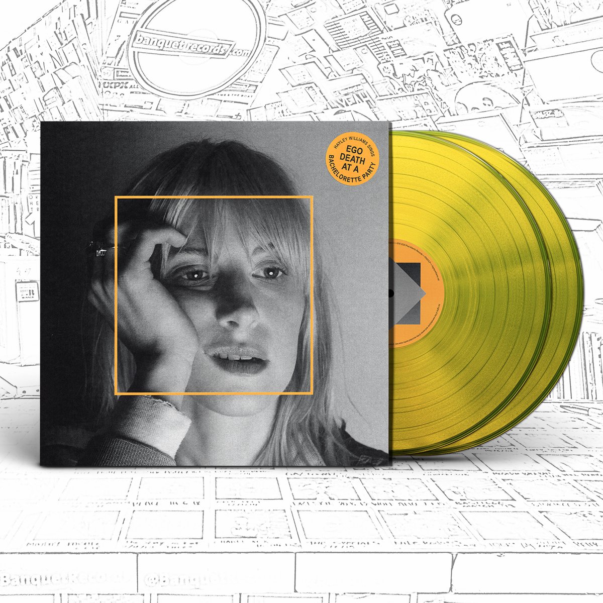 🆕 HAYLEY WILLIAMS 🆕

the new solo album 'Ego Death At A Bachelorette Party' will be here on vinyl in November banquetrecords.com/hayley-william…