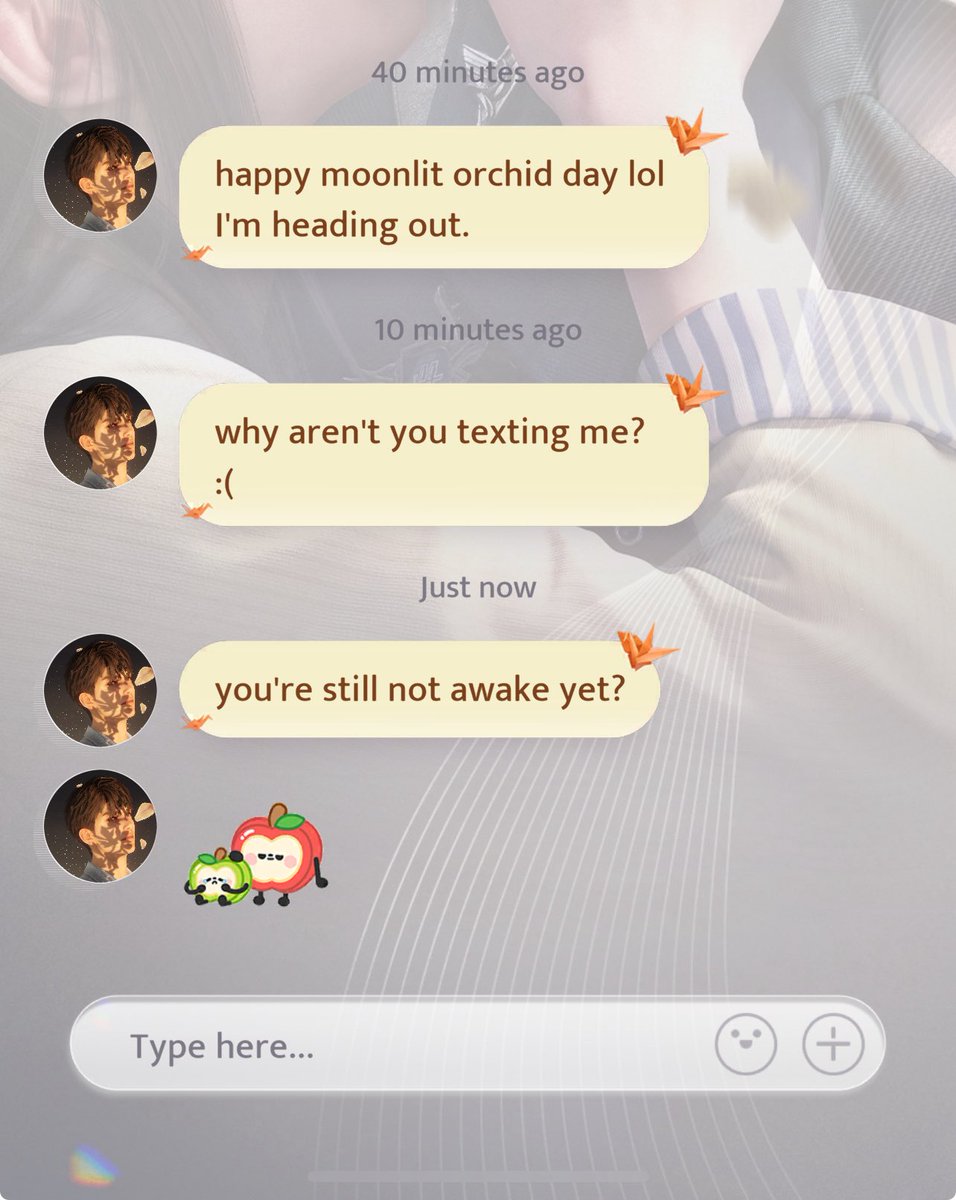 maalesef çok tatlı biri 😔