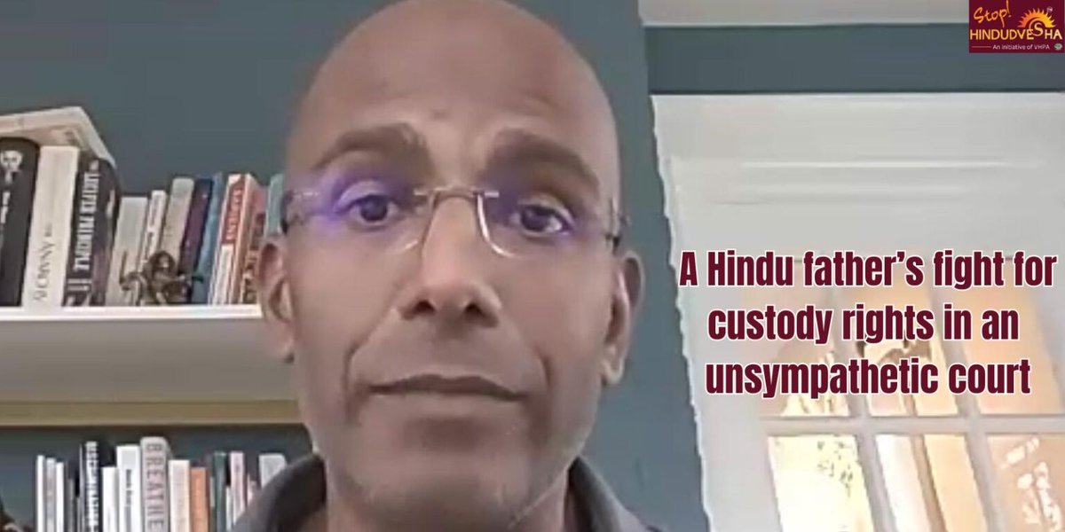 Family court in America just told a Hindu dad his faith doesn’t count. Meditation? “Relaxation.” Dharma? “Not religion.” His kids were forced into synagogue programs on his time, and he was branded “bad faith” for protesting. 
stophindudvesha.org/raising-interf…
THIS is how Hindu parenting