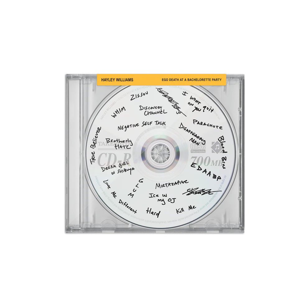 the two unreleased songs look to be called ‘Good Ol’ Days’ and ‘Showbiz’