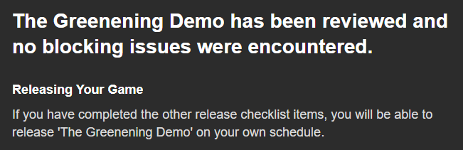 This just in 😮
Probably still two or three weeks until the actual release to polish and fix things, but it's coming soon!
I'm pretty nervous and excited already, can't wait to hear what people think 😊
(Gamescom was really nice and affirming in that regard)
#indiegames #indiedev