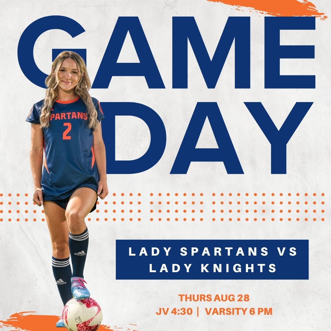 Join us tonight in our home stands to cheer our girls on against JPII's Lady Knights! Pizza and more at concessions! JV at 4:30, Varsity at 6. Huge thank you to our game sponsors for tonight's matchup: 88.7 Way F.M., Mallard Eye Care, Lawn Barbers, and Roberts Toyota!
