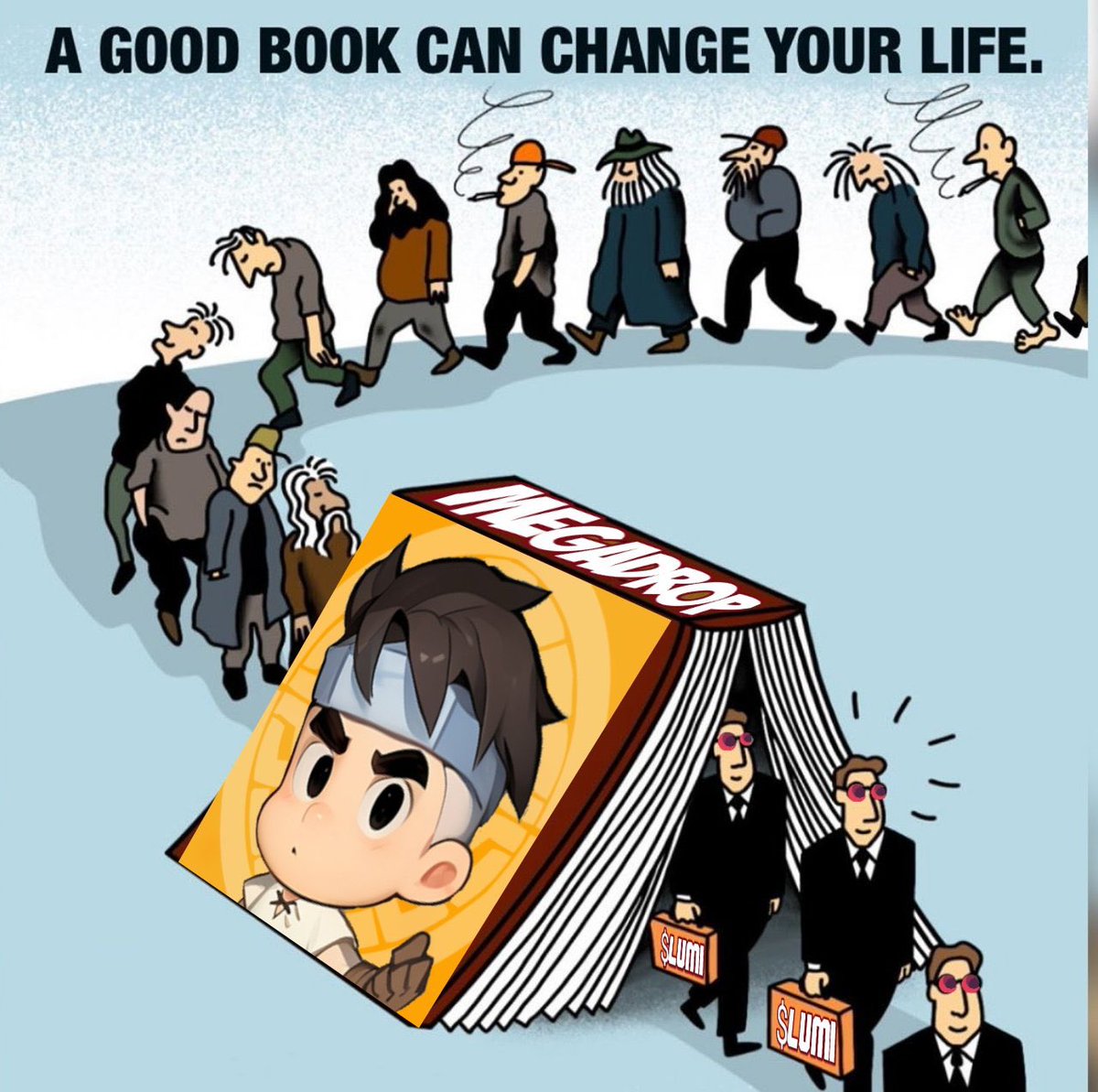 What the great book of <a href="/LumiterraGame/">Lumiterra</a> says on how to change your Life: 

> Stake assets 

> Claim daily fragments

> Claim daily skin on Monad &amp; Lumi campaign: gmonad.lumiterra.net/lumonad

> Yap and bull post about LUMI

> Engage the LUMI Community!

gLUMI 💛