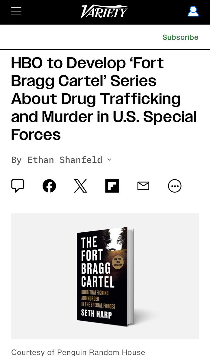 My agent in LA tells me that this is a big deal. HBO has acquired the rights to adapt my book into a scripted TV series. To maintain the artistic integrity of the work, I have signed on as executive producer.