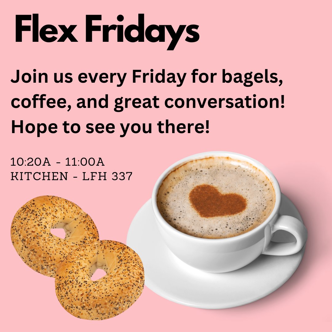 See you tomorrow (8/29) for our FIRST FLEX FRIDAY of the year!!!