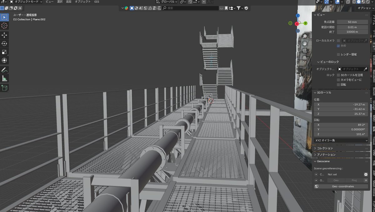 bakemonoPC's tweet image. wipだよ~~
#b3d