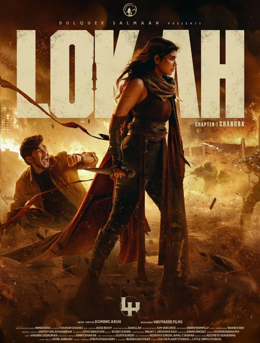 Why do people always say writing can make a film? #LokahChapterOneChandra is the best example of how you can deliver a thrilling experience while withstanding the suffocation of restrictions. All you need is clever use of resources and a clear vision that overpowers limitations