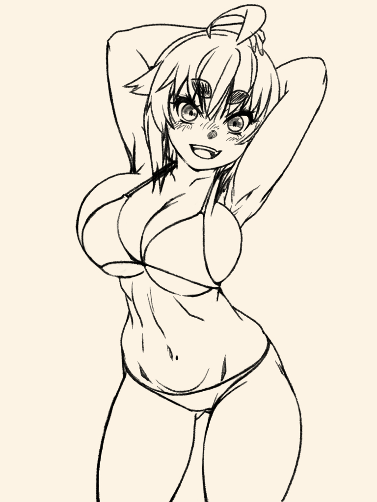 下描き下描き…
#九嶺蓮歌 