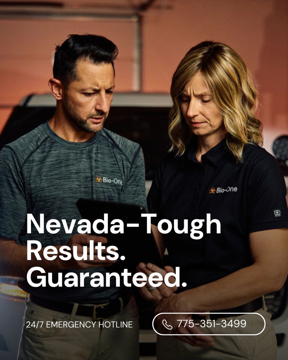 BioOneReno's tweet image. We guarantee results as tough as Reno.
Thorough. Durable. Done right.
#HelpFirstReno