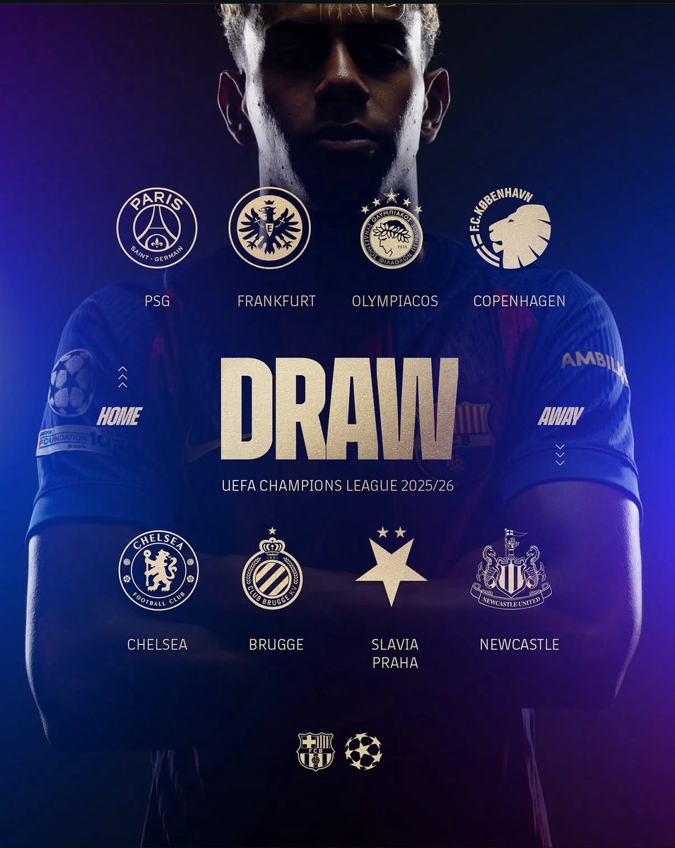 الإنتر في تحدي كبير في أبطال أوروبا هالموسم 
أشوف ان الإنتر في أصعب قرعه بين فرق التصنيف الأول إلى جانب بورسيا دورتموند 🤷 لعلها خيره طبعا أتوقع حوبة البرشا تلاحقنا إلى الان 🤦🤣 
والبرشا أشوف انهم في اسهل قرعه من بين فرق التصنيف الأول  🫡
كل التوفيق للإنتر والبرشا 🖤💙❤️ 
فورزا