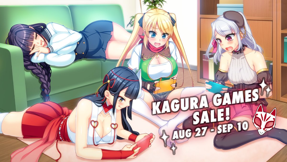 Kagura Games (@kaguragames) on Twitter photo 🎮 The Huge Sale is here! Enjoy crazy discounts on our games & enter our giveaway to win $20 in Steam Credit + our games! ☀️
All you have to do is:
🥰 Follow us <a href="/KaguraGames/">Kagura Games</a>
🔁 Retweet this tweet & like it!
❤️ Join the giveaway at kaguragames.com/the-kagura-gam… 🎮 The Huge Sale is here! Enjoy crazy discounts on our games & enter our giveaway to win $20 in Steam Credit + our games! ☀️
All you have to do is:
🥰 Follow us <a href="/KaguraGames/">Kagura Games</a>
🔁 Retweet this tweet & like it!
❤️ Join the giveaway at kaguragames.com/the-kagura-gam…
