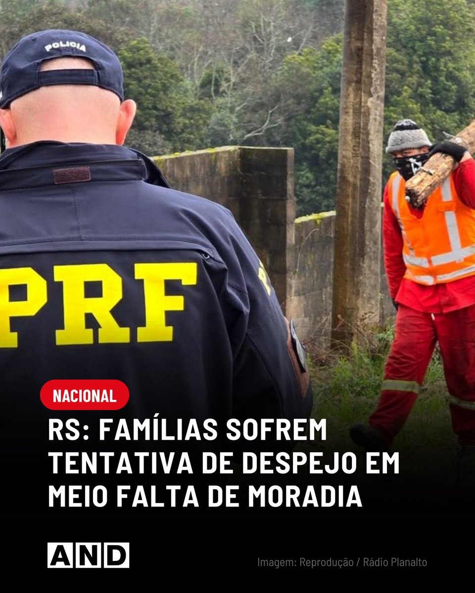 RS: Famílias sofrem tentativa de despejo em meio falta de moradia

🟥 Confira a postagem completa no Instagram: instagram.com/p/DN5kyChgfrH/

🟥 Acompanhe o AND no Instagram:
instagram.com/anovademocraci…