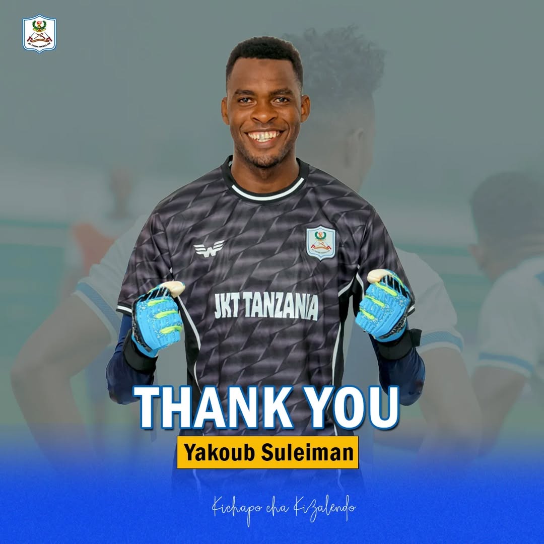 edgarmaseko2's tweet photo. #ripotizamaseko | JKT Tanzania imempa "THANK YOU " golikipa wake Yakubu Suleiman. 

Next stop ni Simba sc as reported https://t.co/Bnz1yvpZvE