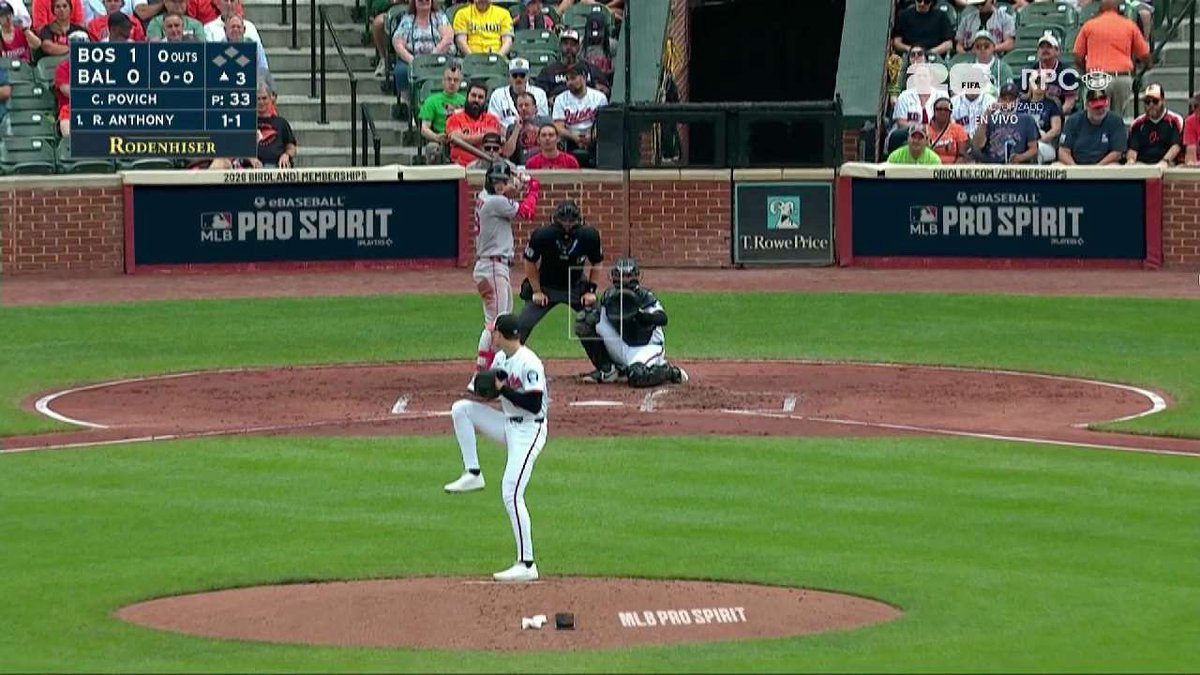 ¡En vivo⚾️🔥!

Los Medias Rojas de Boston y los Orioles de Baltimore se enfrentan en la #MLBRPC .

Sintoniza a través de la señal de RPC.