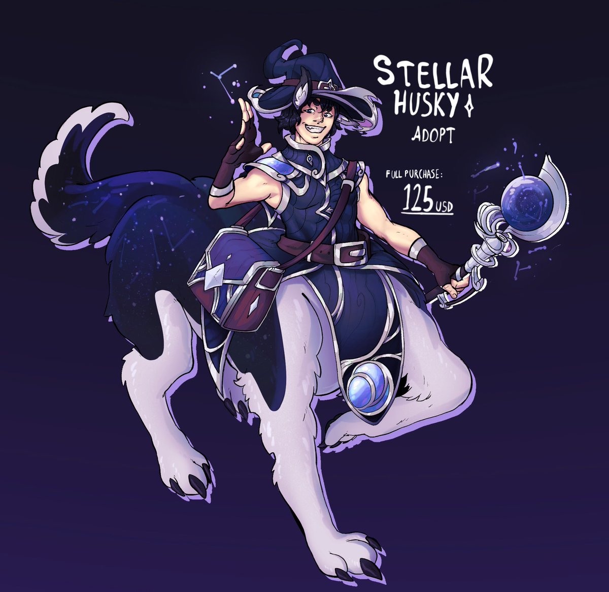 tittlecosmo's tweet image. NEW STELLAR ADOPT 💖

You can own this guy for [125USD]

[Status - Available]

#adopt #ocadopt #characteradopt #oc