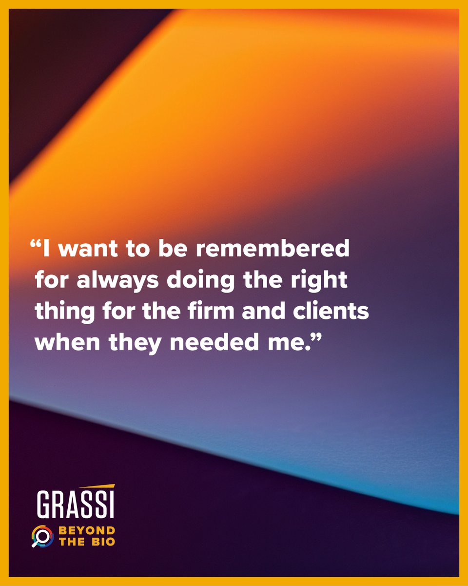 Meet Carl Oliveri, Grassi Construction Practice Leader and Partner. In Beyond the Bio, he shares 25+ years of lessons on industry change, people, mentorship and the future of construction accounting. hubs.li/Q03G2wDd0