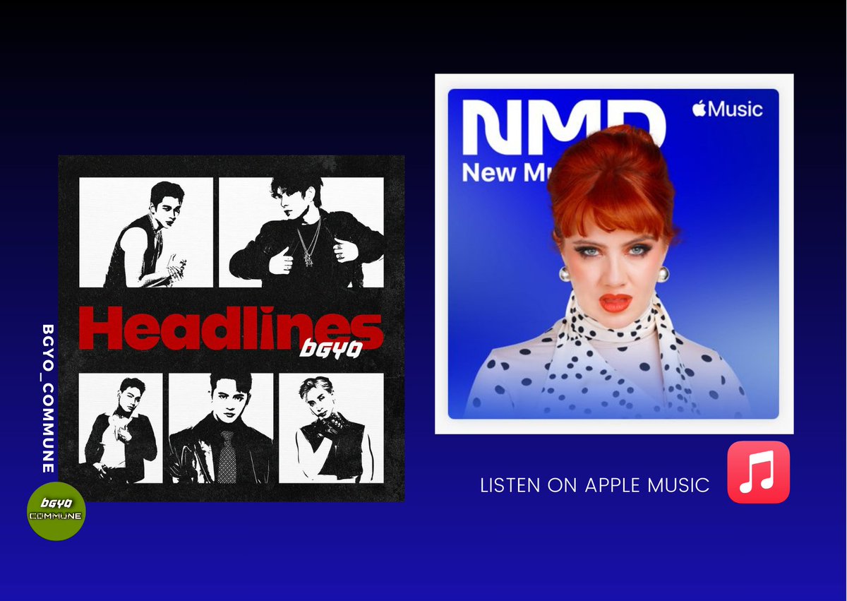 #BGYO <a href="/bgyo_ph/">BGYO_PH</a>'s "Headlines" is now featured on Apple Music Philippines' "New Music Daily" playlist.

Stream #BGYO_Headlines here:  music.apple.com/ph/song/headli…