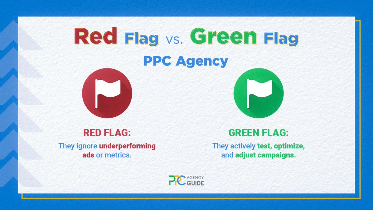 PPCAgencyGuide's tweet image. 🔄 PPC isn’t “set it and forget it.” A strong agency is always tweaking, testing, and improving for maximum ROI. 🚀
#PPCOptimization #MarketingSuccess #SmartAdvertising