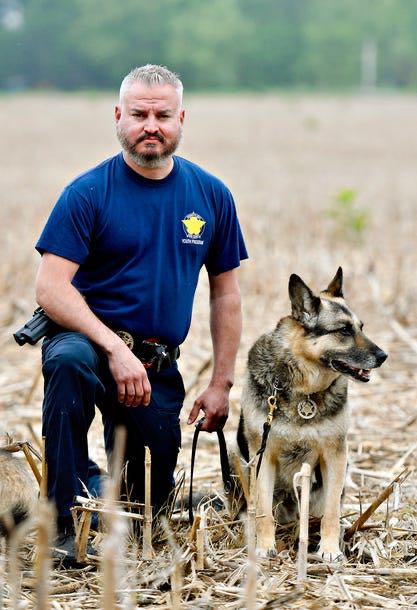 Help us wish K9 Hawk a Happy 11th  Birthday today! ocv.im/4DxKcLa