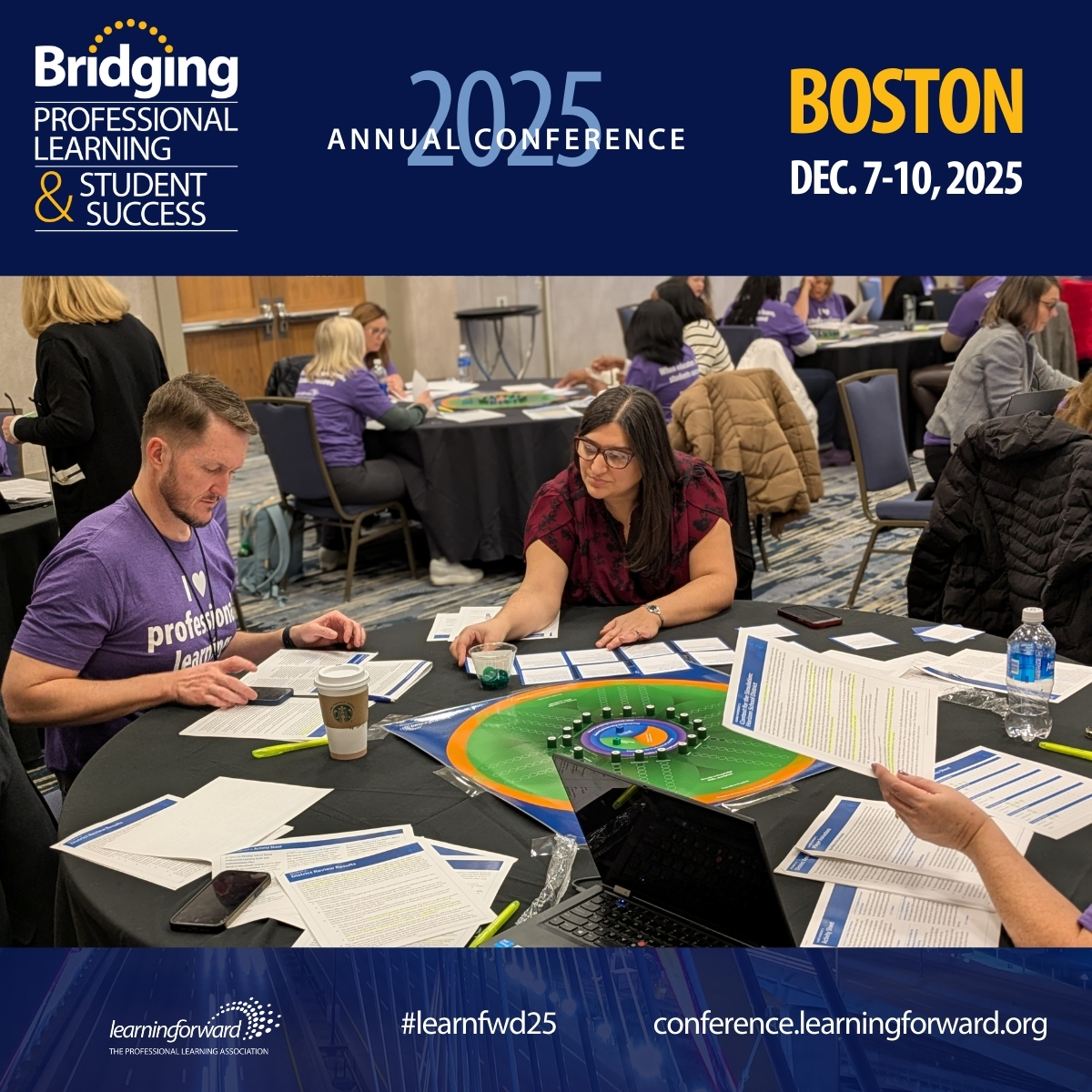 LearningForward's tweet photo. Whether you call it professional development or professional learning, they both impact every student in your classroom. Discover the collaborative approach that's transforming educator effectiveness at #LearnFwd25 in Boston this December. #LearnFwd25 #CollaborativePD https://t.co/wr5dpTLyK3