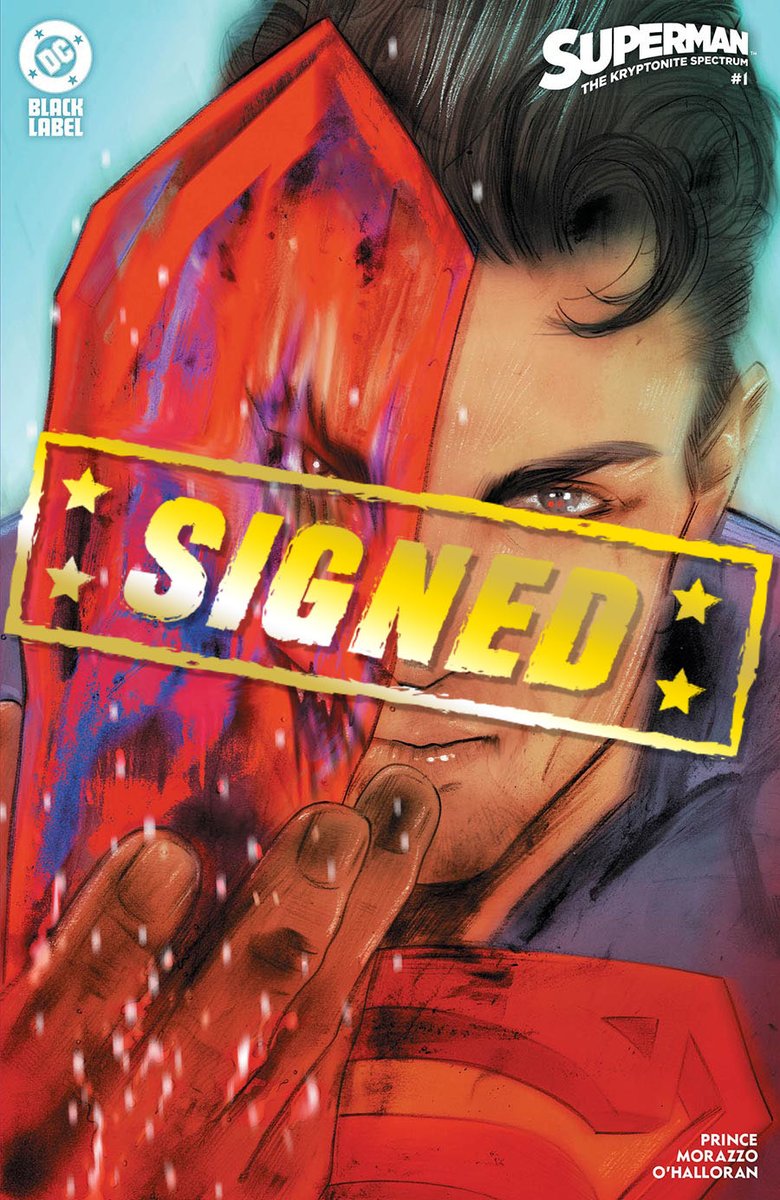 MidtownComics's tweet image. 🖊️💥 SIGNED AT MIDTOWN COMICS! 💥🖊️

Soar into #Metropolis with #Superman: The #Kryptonite Spectrum #1 — now available in #SIGNED copies by ✍️#WMaxwellPrince, the acclaimed writer of Ice Cream Man! 🦸‍♂️✨
👉Grab one of these amazing covers: ow.ly/hVFG50WJS4p

A must-have for