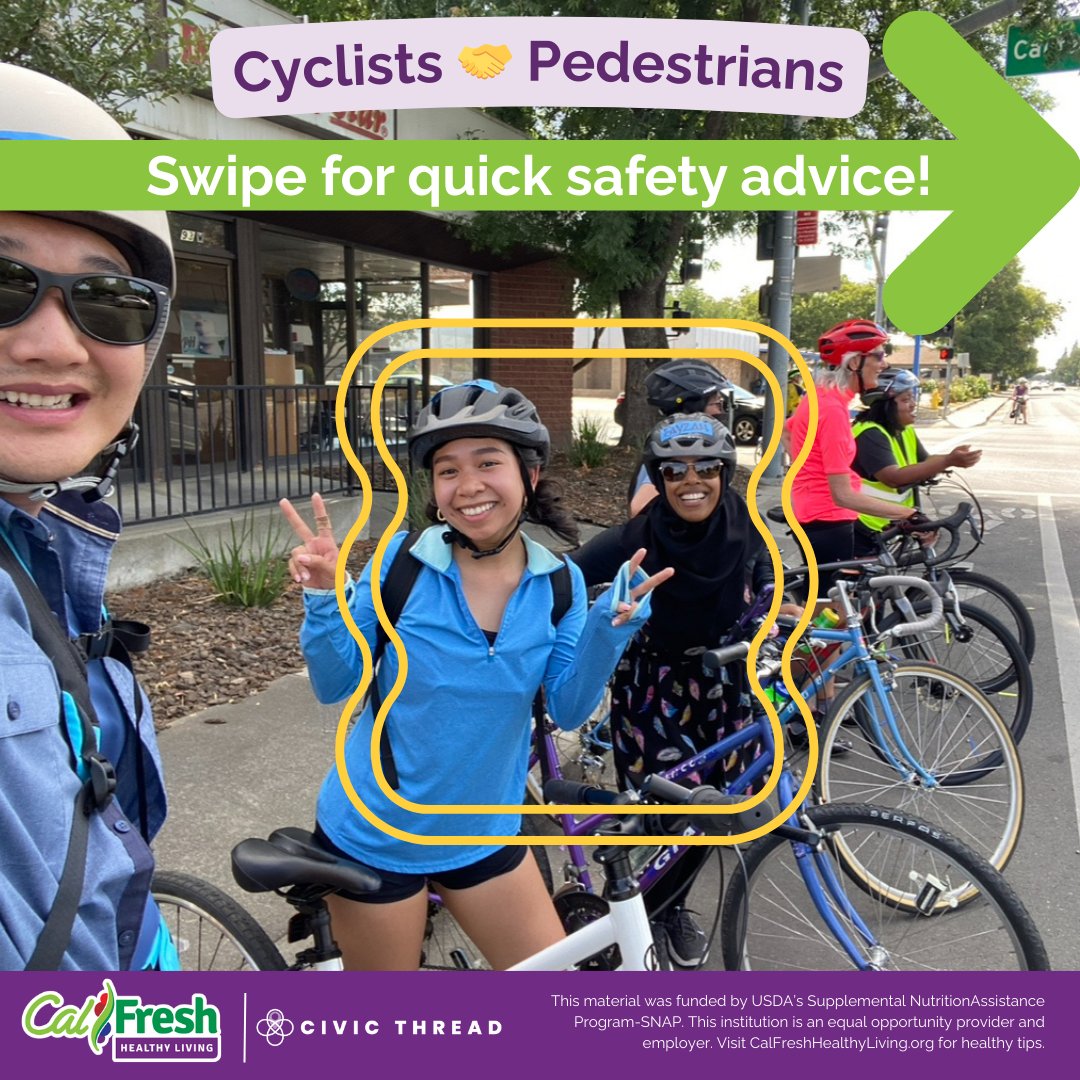 CivicThread's tweet image. 🚶‍♀️🚴‍♂️ Walk smart. Ride safe. Share the road, and let's keep everyone moving safely! 💚 #TrafficSafety #WalkBikeSmart