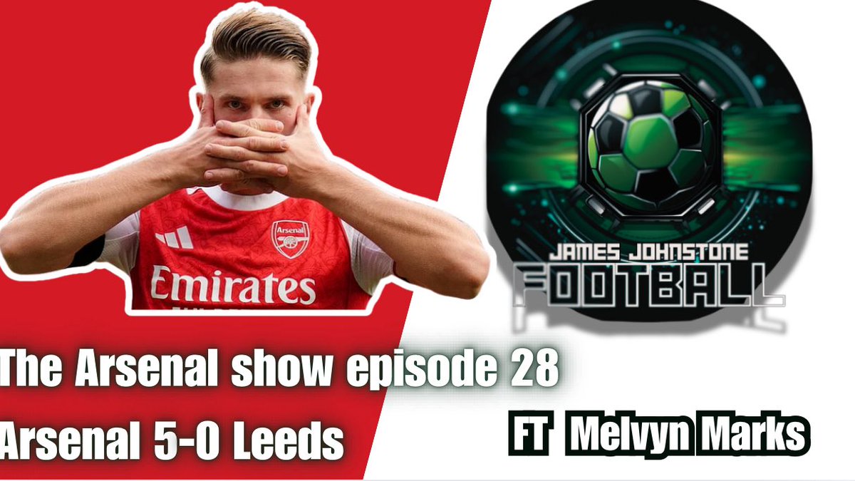Going live imminently over on <a href="/YouTube/">YouTube</a> with <a href="/MelvynMarks/">Melvyn ' The only way is Arsenal' Marks</a> for The <a href="/Arsenal/">Arsenal</a> show come and join us !

youtube.com/live/uBM3VxiRo…

#ARSLEE #AFC #Gunners #COYG #Arteta #LIVARS