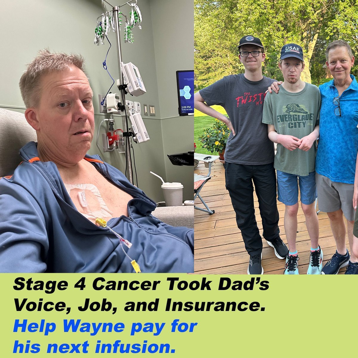 BuildaHelpDesk's tweet photo. Insurance gave up on me. I won’t. I’m fighting Stage 4 cancer with High Dose Vitamin C. It’s helping—but it’s not covered. Please help me keep going: https://t.co/2aeRPGFUxg
#CancerFight #Stage4Warrior #GoFundMeHelp #AlternativeCancerCare #HealingBoost #WoundHealing #HealingJourney #VitaminMagic #HealWithVitaminC #HealthyHealing #VitaminCinAction #HealingWonders #VitaminCForce #RejuvenateNaturally #HealingEssentials #VitaminCTherapy