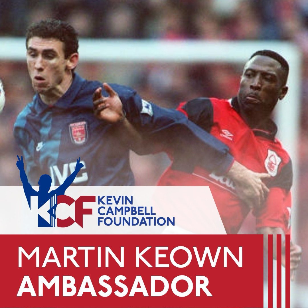 Delighted to be an ambassador for the Kevin Campbell foundation, give <a href="/KJCfoundation/">The Kevin Campbell Foundation</a> a follow to keep up with all their great work.