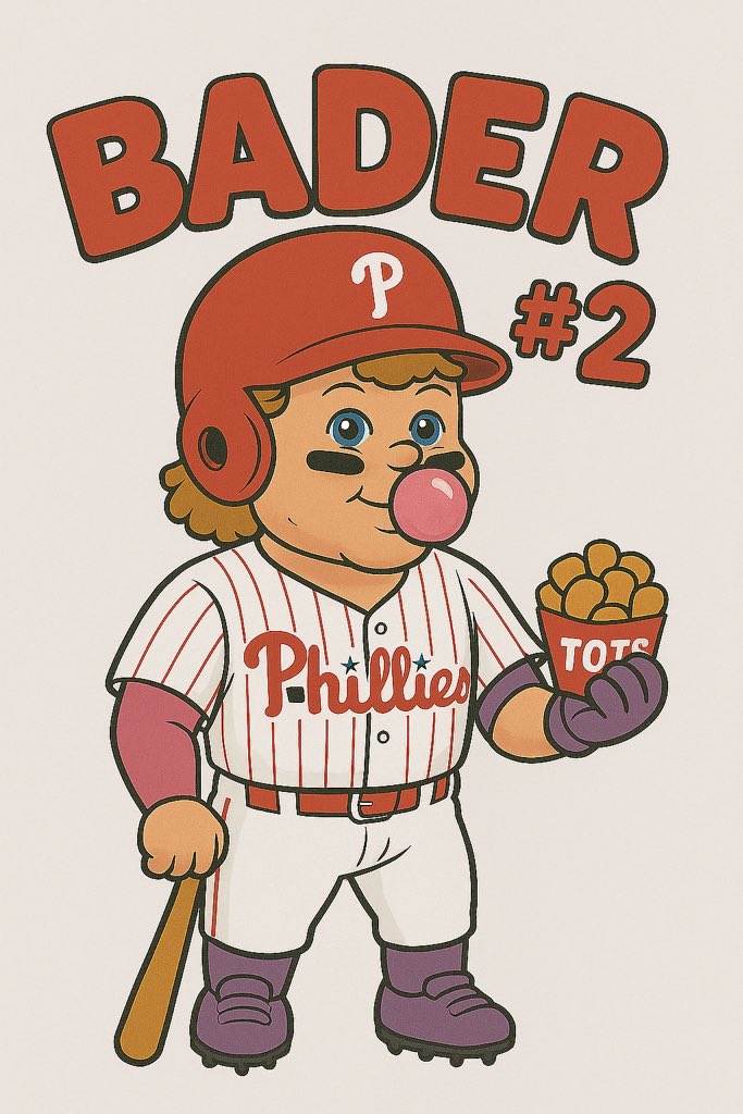 DelValleyPod's tweet image. Who would order a Harrison Bader Cabbage Patch TShirt?