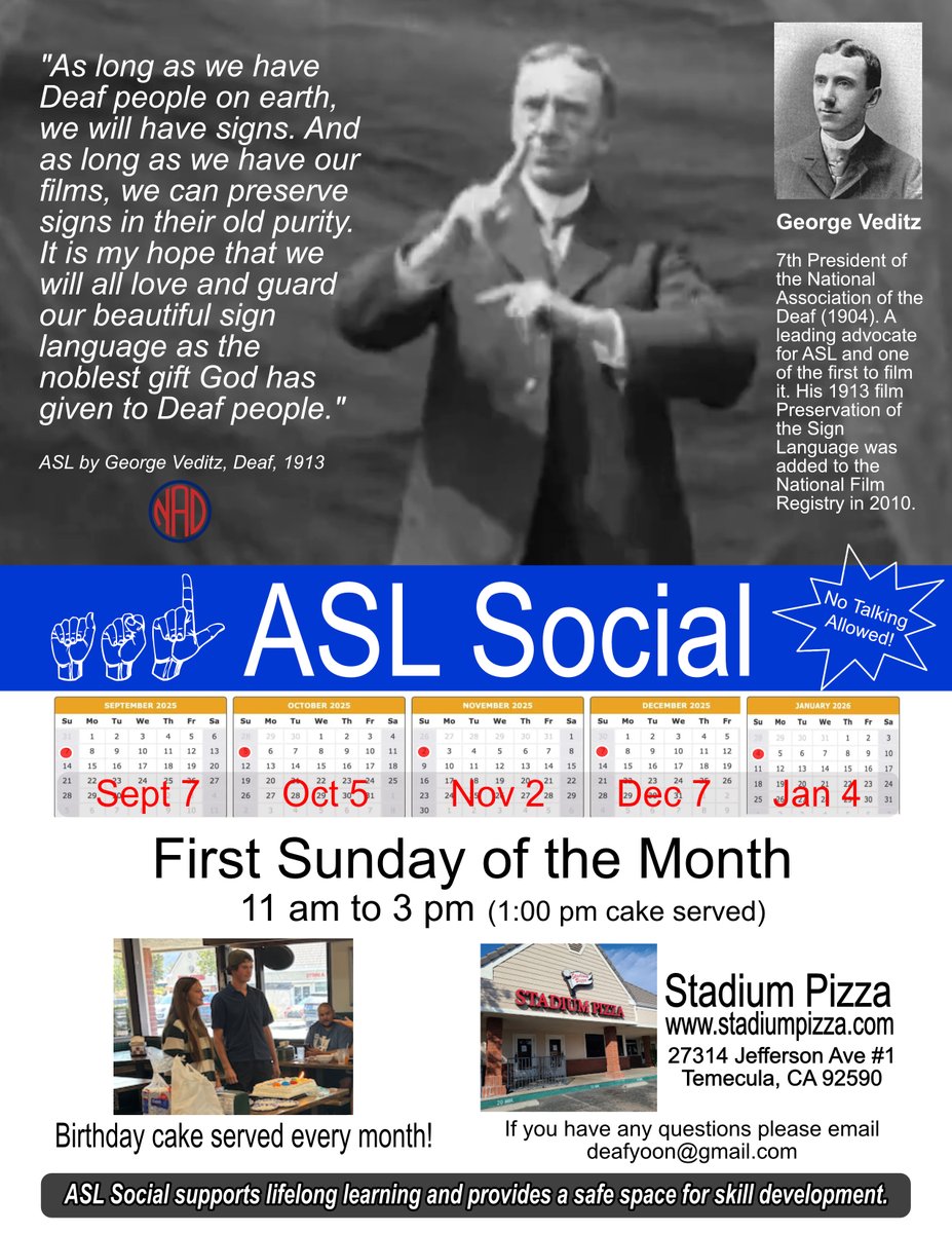 CODIEdeaf's tweet image. The #codiecommunityposting hashtag serves solely for informational sharing and does not indicate any sponsorship or endorsement by CODIE. #codiedeaf