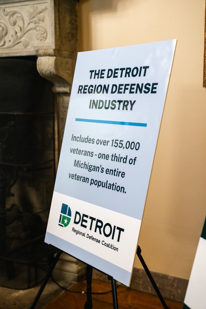 Headed to the east side this morning to represent #OaklandCounty and announce the newly-formed Detroit Regional Defense Coalition. The group will double down on our region’s and <a href="/migovernment/">Michigan.gov</a>'s footprint in the defense and aerospace industries. Let's get to work!💪