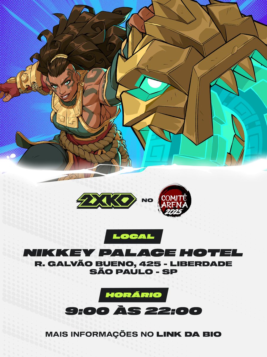 vai ao Comitê Arena 2025? então você tem um encontro marcado com a gente também 🤝

mais informações sobre o evento em: start.gg/tournament/com…