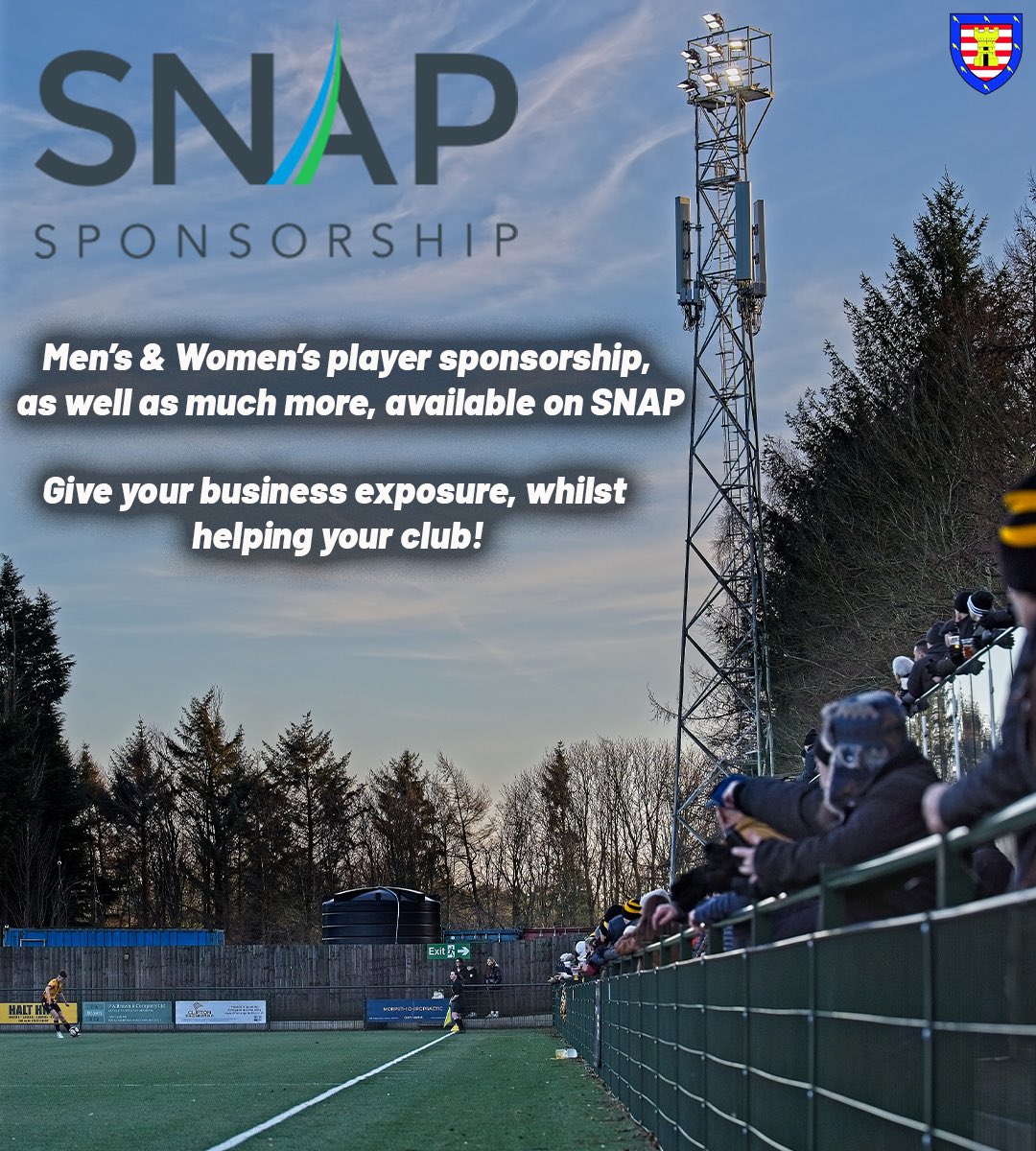 You can sponsor a player, a match day, a square of the Craik Park pitch and much more! 🫵

Head over to SNAP Sponsorship to see how you can give your business exposure and help your club 🤝

🔗 snapsponsorship.com/rights-owners/…

#UpThePeth