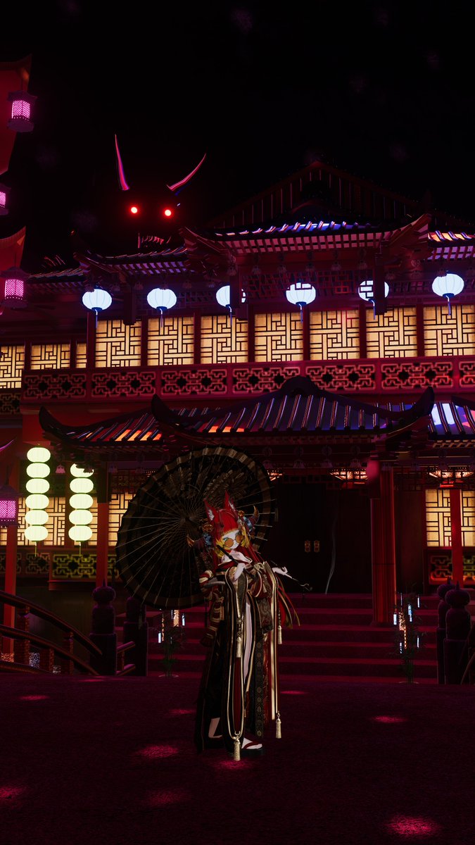 その服、この世界の雰囲気にめっちゃ合ってるね。w
#VRChat