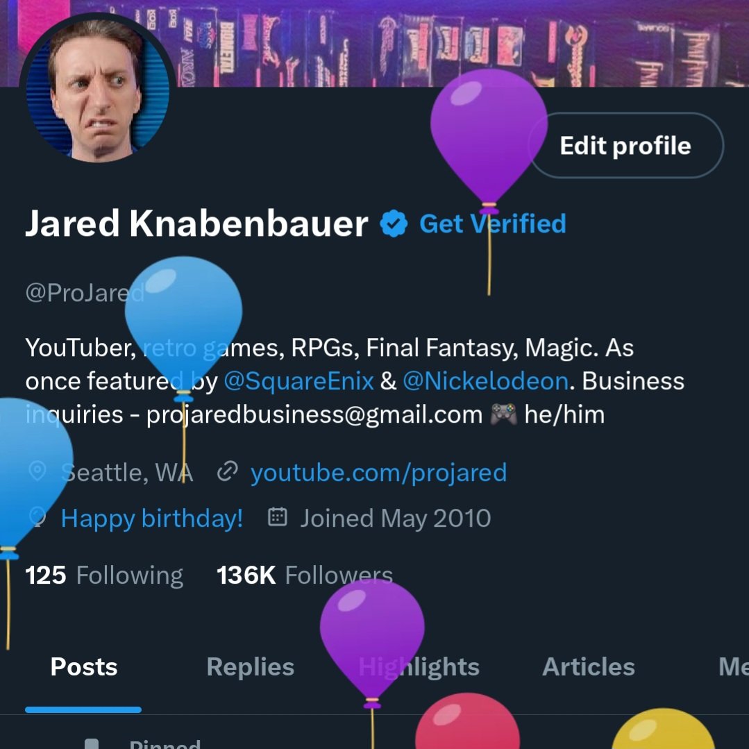 ProJared's tweet image. Level up